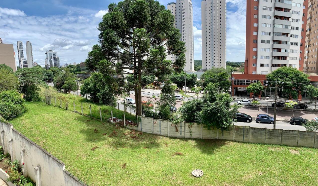 205- Apartamento 1 Quarto Suite, Encantador, Amplo E Decorado, Mobiliario Moderno, Cozinha Completa Com Utensilios , Excelente Vista Da Cidade E Localizacao Privelegiada No Bairro Bigorrilho , Κουριτίμπα Εξωτερικό φωτογραφία